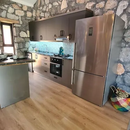 Villa Mitos , Uzum Baglari Ve Zeytinlikler Icinde Mini Bir Cennet Ve Tas Ev - дом мифы